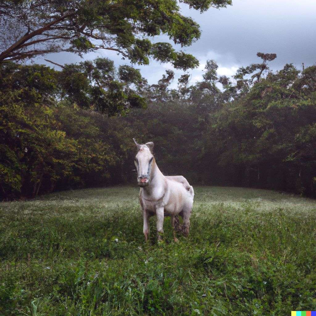 a horse, photograph taken by Joel Santos